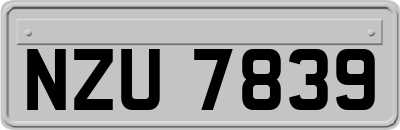 NZU7839