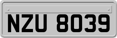 NZU8039