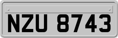 NZU8743