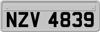 NZV4839