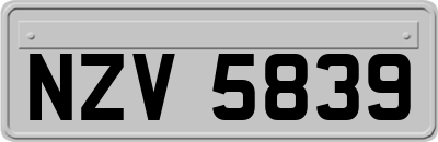 NZV5839