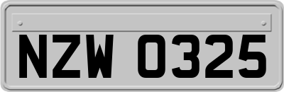 NZW0325