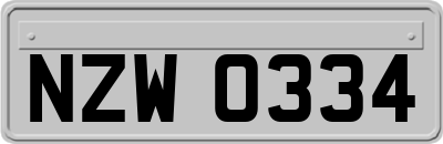 NZW0334