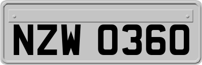 NZW0360