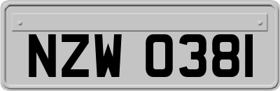 NZW0381