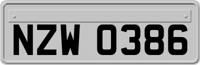 NZW0386