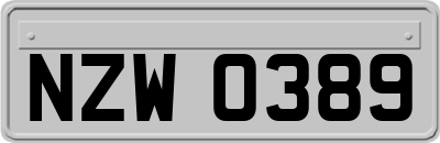 NZW0389