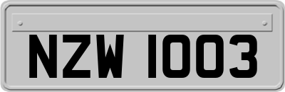 NZW1003