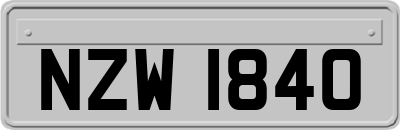 NZW1840