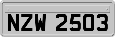NZW2503