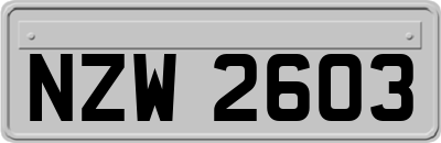 NZW2603