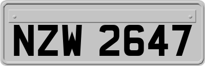 NZW2647