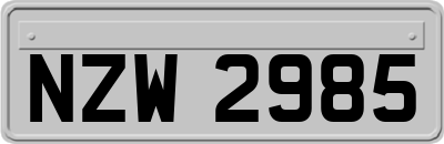 NZW2985