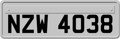NZW4038