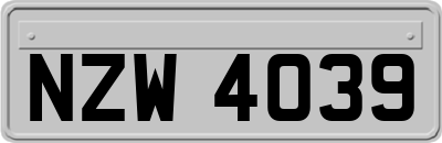 NZW4039