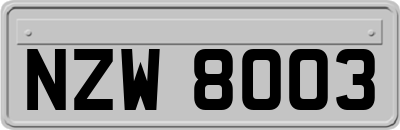 NZW8003