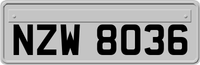 NZW8036