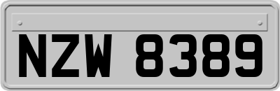 NZW8389