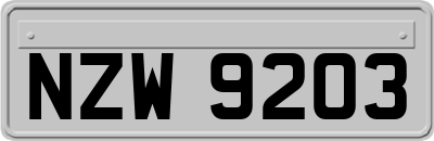 NZW9203