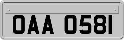 OAA0581