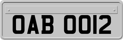 OAB0012