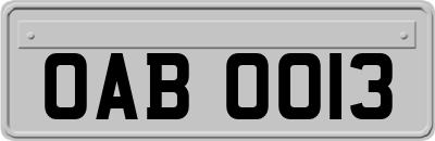 OAB0013