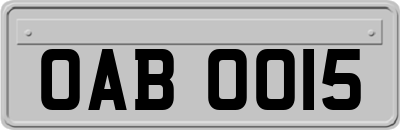 OAB0015
