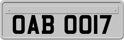 OAB0017