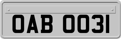 OAB0031