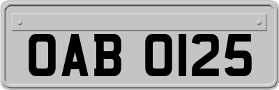 OAB0125
