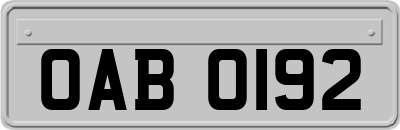 OAB0192