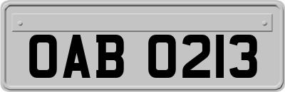 OAB0213