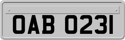 OAB0231