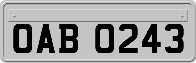 OAB0243