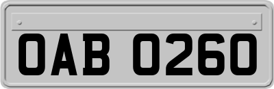OAB0260
