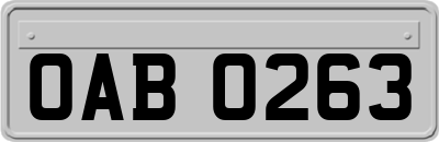 OAB0263