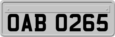 OAB0265