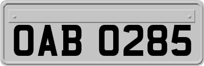OAB0285