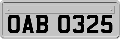 OAB0325