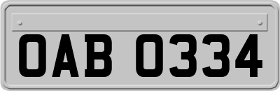 OAB0334
