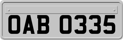 OAB0335