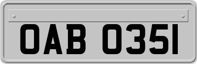 OAB0351