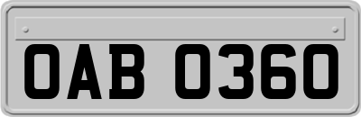 OAB0360