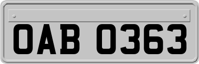 OAB0363