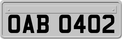 OAB0402