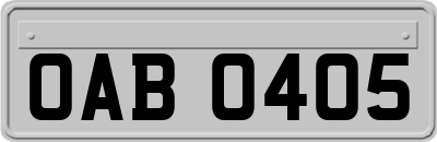 OAB0405