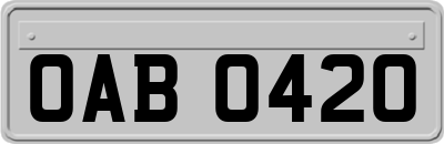 OAB0420