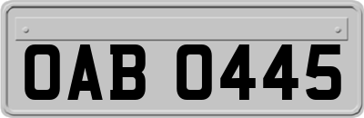 OAB0445