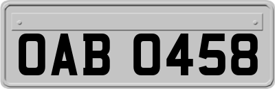 OAB0458