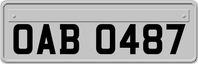 OAB0487
